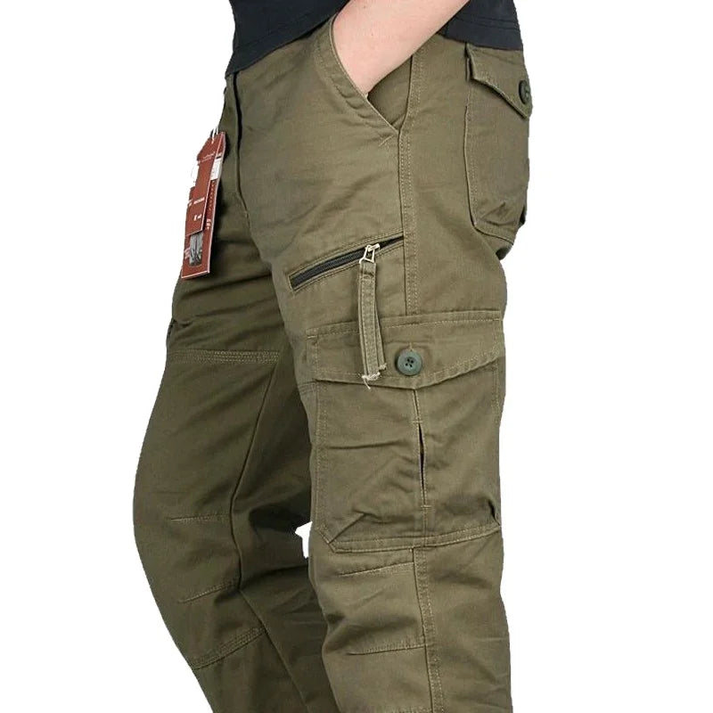 Men's Tactical Trousers Loose Casual Sweatpants