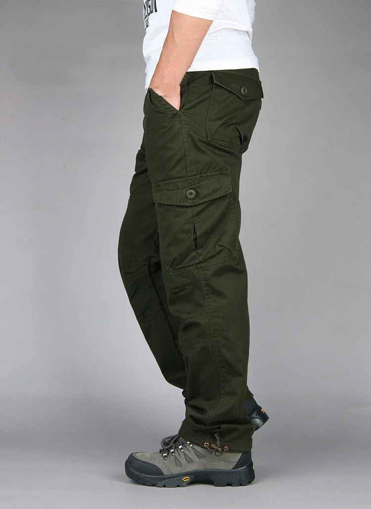 Men's Tactical Trousers Loose Casual Sweatpants