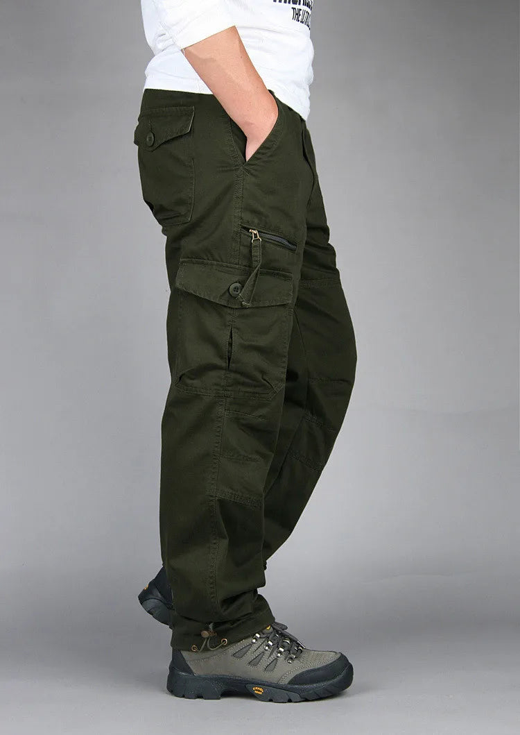 Men's Tactical Trousers Loose Casual Sweatpants