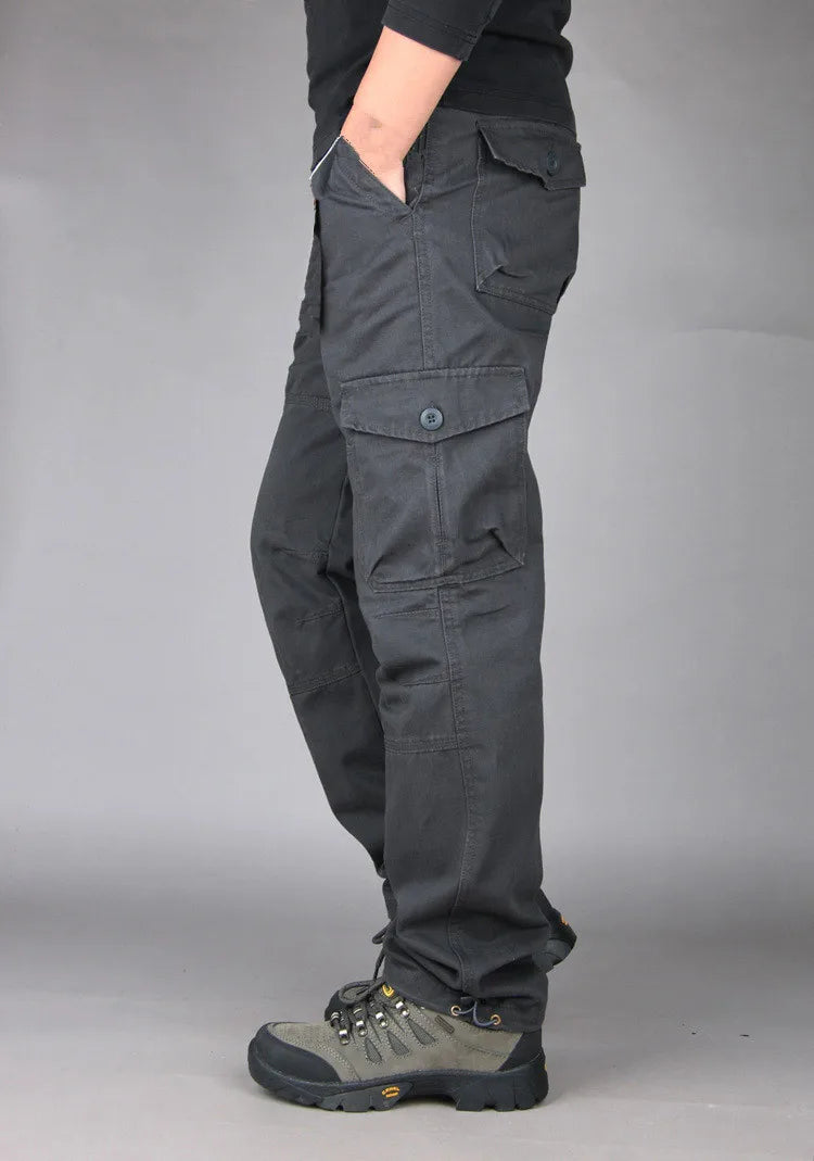 Men's Tactical Trousers Loose Casual Sweatpants
